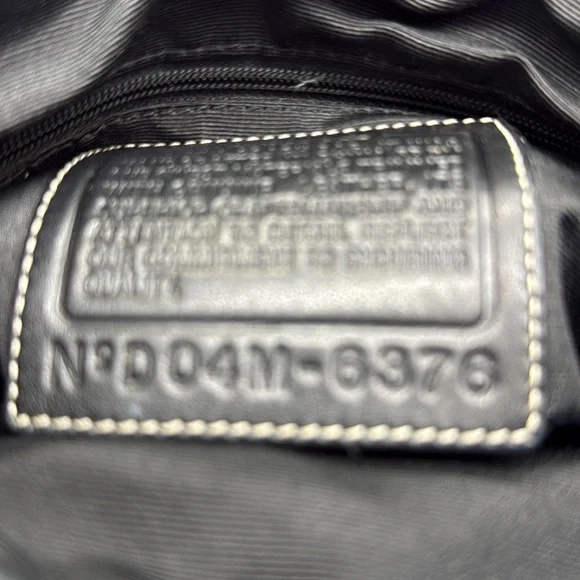 COACH VINTAGE SOHO JACQUARD Black and Gray Patterned Women's Bag. - Picture 8 of 10